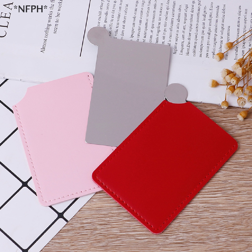 Gương Trang Điểm Nnf Bằng Thép Không Gỉ Bỏ Túi Tiện Dụng