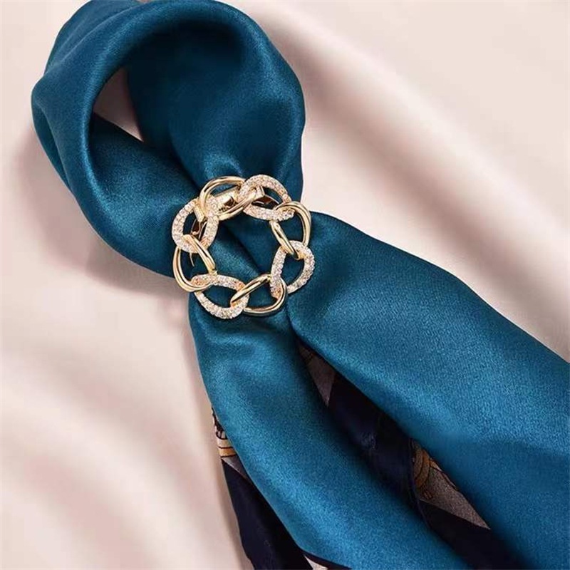 Trâm Cài Khăn Choàng Lụa Chống Chói Đa Năng Thời Trang Cho Nữ ghim bấm giấy súng bắn ghim go