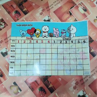 Thời khóa biểu Nhóm nhạc Nam Hàn Quốc