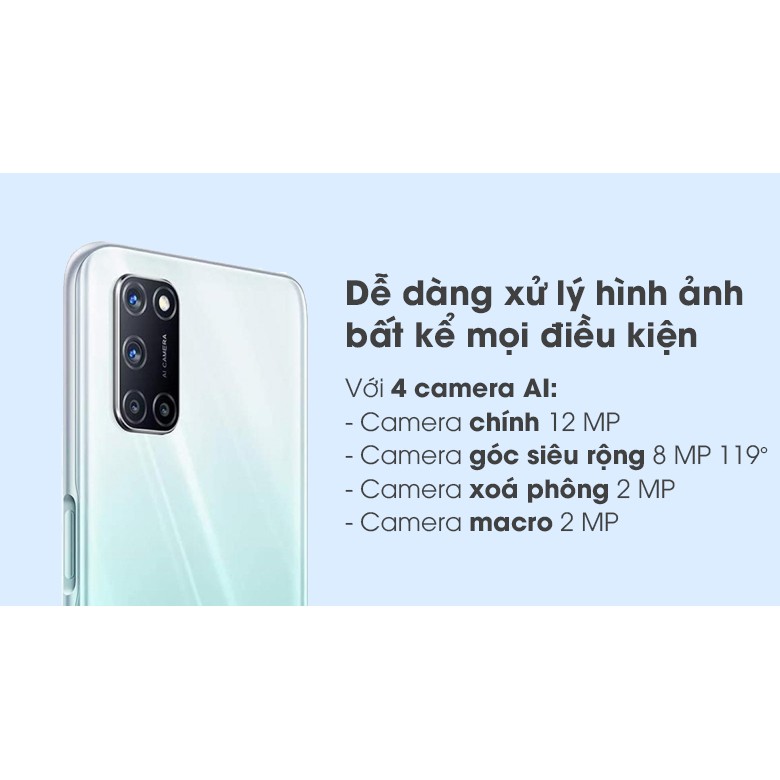 Điện thoại OPPO A52 - Hàng Chính Hãng Mới 100%