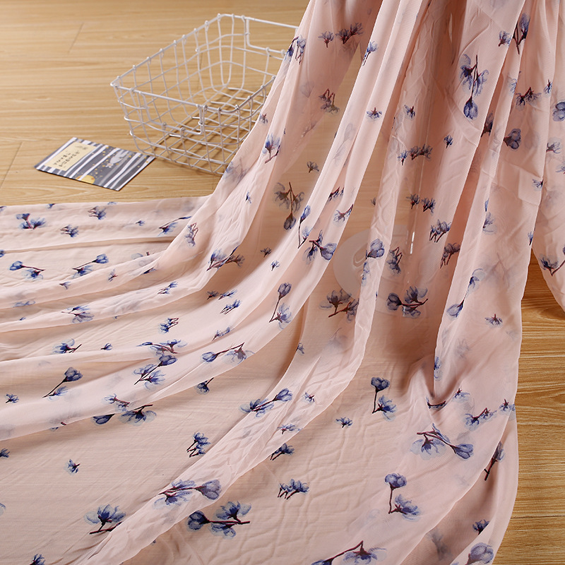 Tấm Vải Chiffon 75d Trang Trí Đa Dụng Chất Lượng Cao