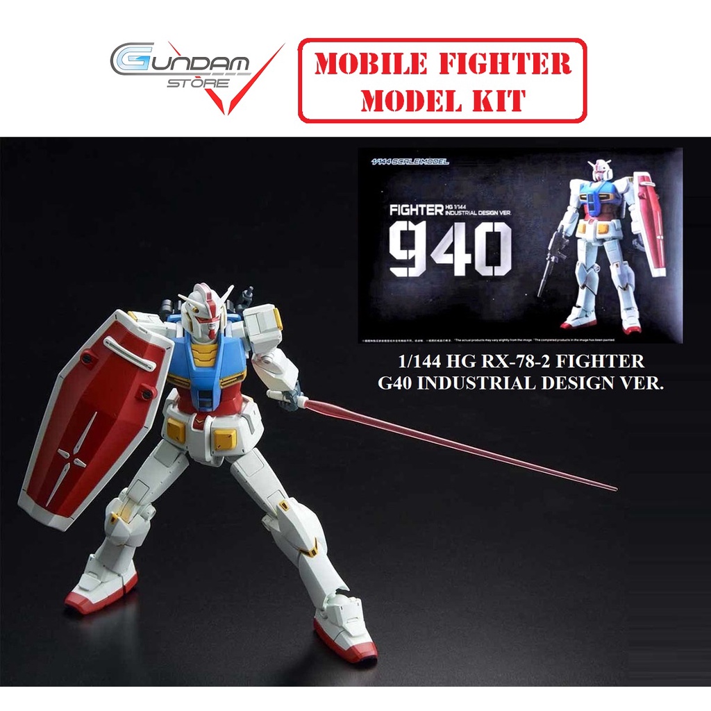 Mô Hình Gundam HG G40 RX-78-2 Fighter Industrial Design Ver Daban 1/144 Đồ Chơi Lắp Ráp Anime