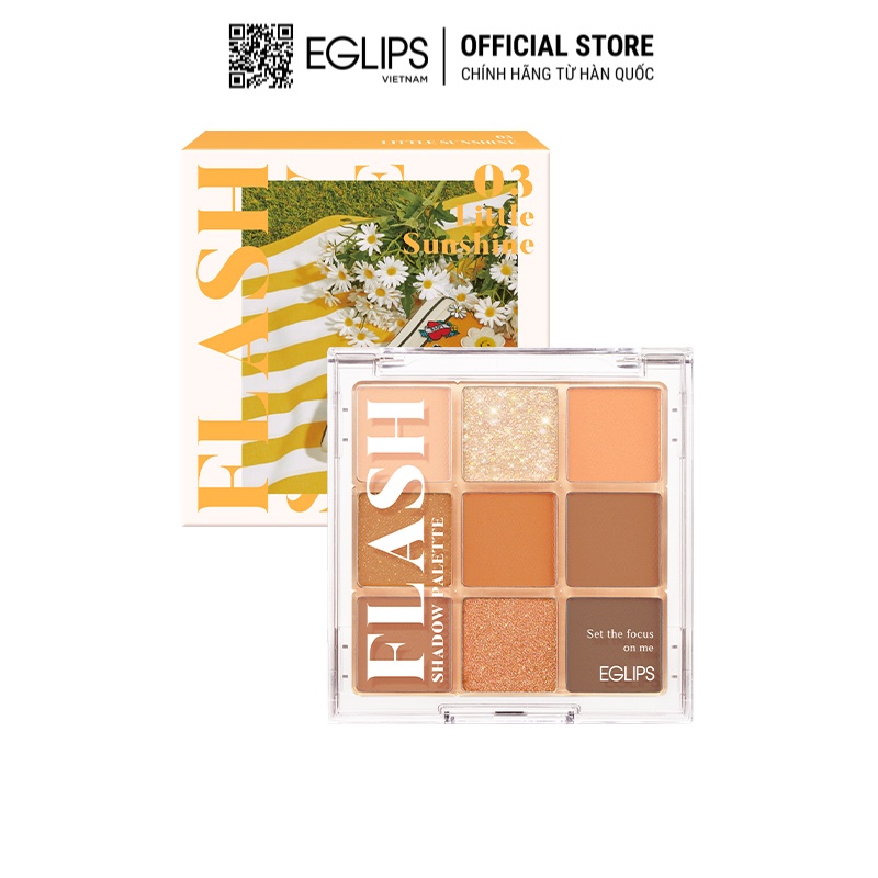 Bảng phấn mắt Eglips Flash Shadow Palette version 2 8.1g