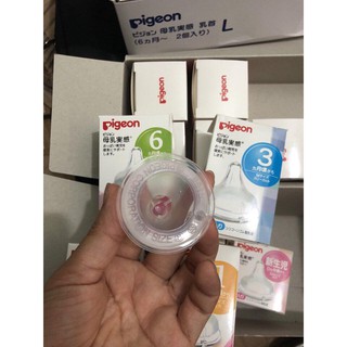 Núm ti bình sữa Pigeon size (S,M,L,LL)