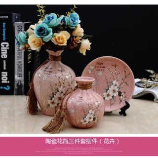 Bộ bình gốm sứ