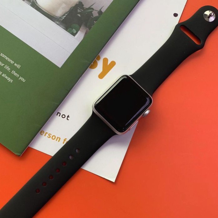 MIỄN PHÍ SHIP Dây đeo Apple Watch cao su cao cấp [CHỐNG BẨN] [ĐỦ SIZE 38 40 42 44] [Hơn 50 màu] SẢN PHẨM BÁN CHẠY NHẤT