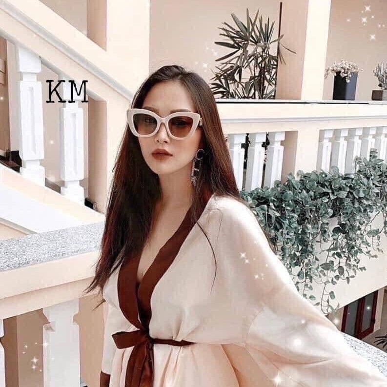 ❌KÍNH SHOWBIZ❌MẮT KÍNH RÂM NỮ FENDll HÀN QUỐC KIỂU OVERSIDE CAO CẤP HOT TREND Q0327