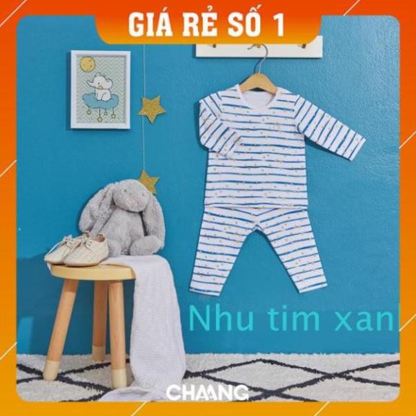 Hàng chính hãng Sale bộ dài tay cúc vai CHAANG -5 màu