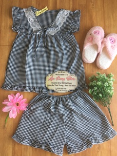 bộ caro kate lụa
