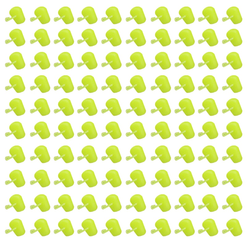 QQ Set 20 / 100 Mồi Câu Cá Giả Hình Hạt Bắp Chất Liệu Mềm Mại Tiện Dụng