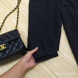  Quần baggy gấu lệch L008 