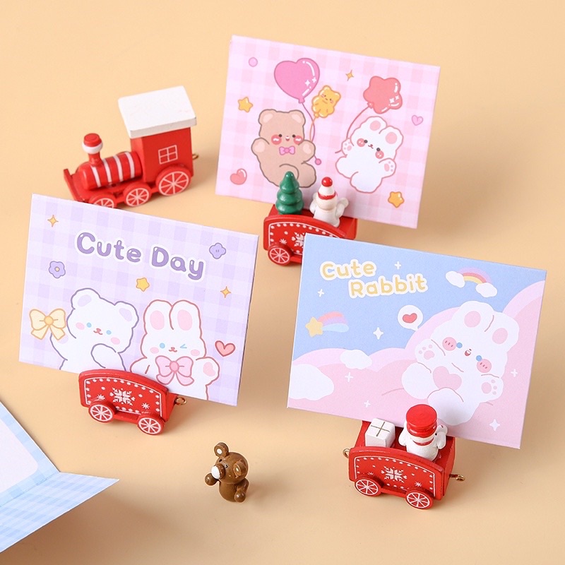 Thiệp chúc mừng , thiệp sinh nhật, thiệp giáng sinh hình cute Nàng Thơ Accessories