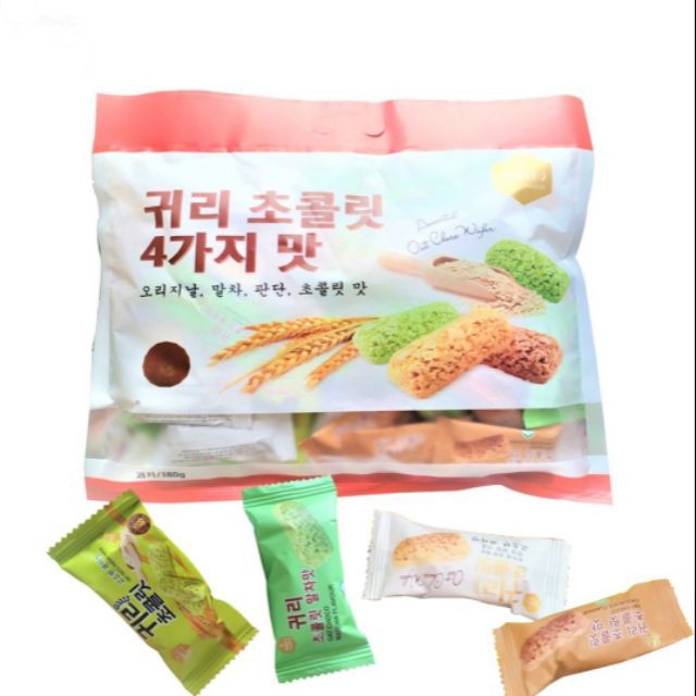 Bánh yến mạch Hàn Quốc Premium Quality Organic 400g