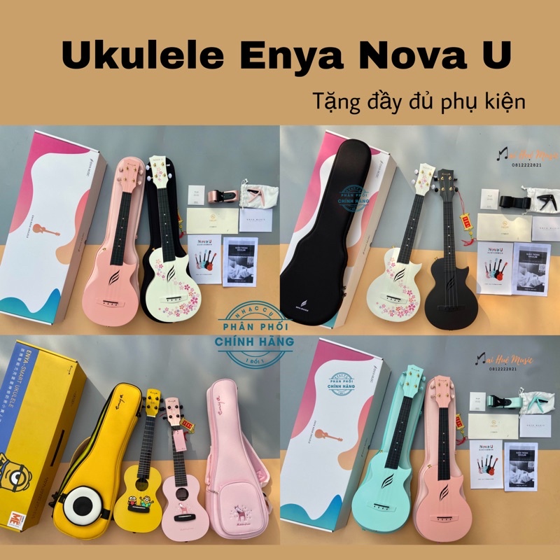Đàn ukulele Enya Nova U - chính hãng tặng đủ phụ kiện