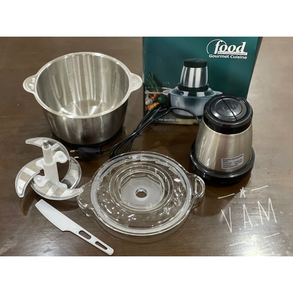 Máy Xay Thịt Đa Năng, Ngũ Cốc,Đá Bào KITCHEN EXPERT Loại 2L