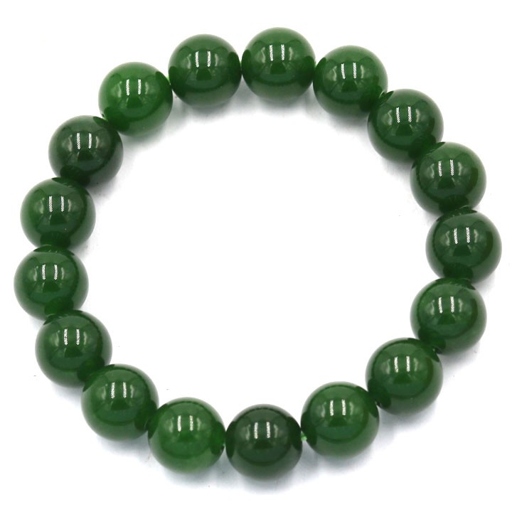 Chuỗi đeo tay Đá Xanh Rêu 8 ly, 10 ly, 12 ly, 14 ly - Hợp mệnh Hỏa, mệnh Mộc - Phong thủy 868
