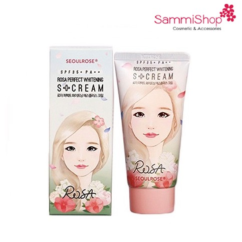 Kem Dưỡng Seoulrose Perfect whitening cream spf 35+