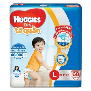 Tả Quần huggies L68 miếng