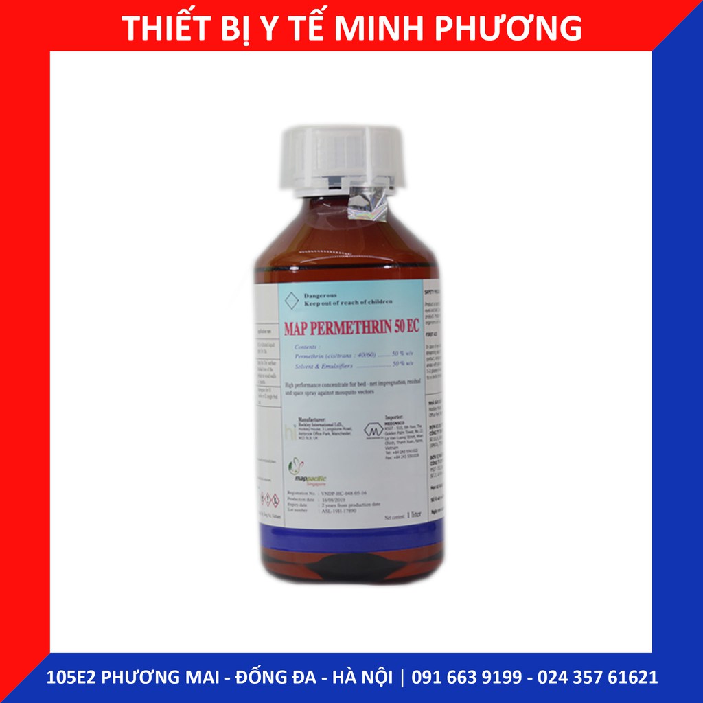 Thuốc diệt côn trùng Map Permethrin 50EC