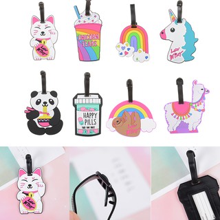 Thẻ Hành Lý Ghi Thông Tin Liên Lạc Chất Liệu Silicon Tiện Dụng