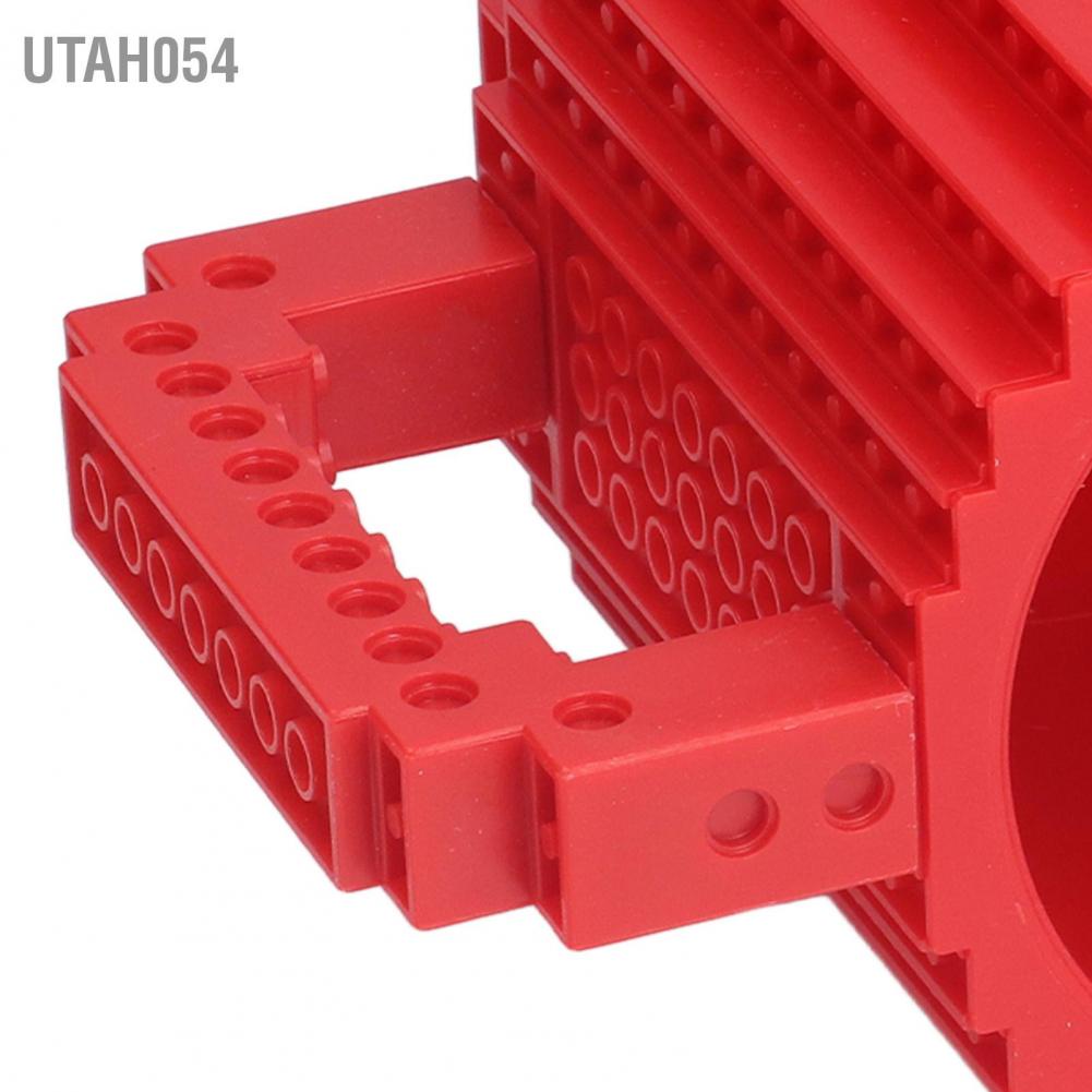 Hàng HOT Ly Uống Nước Kiểu Khối Lắp Ráp Sáng Tạo Funny DIY Novelty Cup【Utah054】