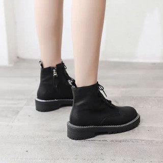 [ORDER 7-10 Ngày] Giày Boots, Bốt da cổ ngắn full size 35-42