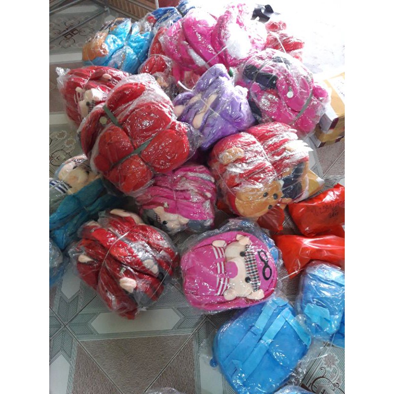 Combo sỉ  balo thú cho bé 10 chiếc đủ hình thú