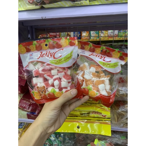Kẹo dẻo Jellyc Bổ sung vitamin C 120g