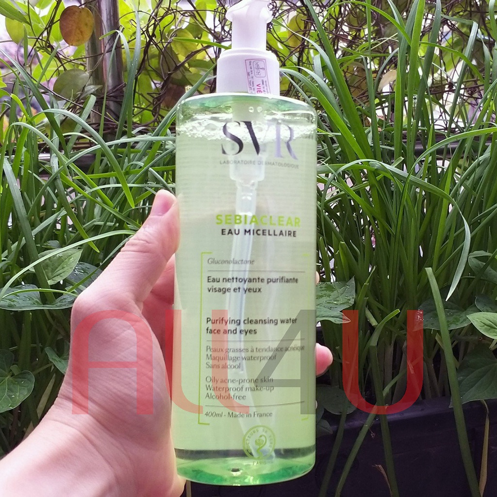 [TEM VIỆT NỮ] SVR Sebiaclear Eau Micellaire 400mL - Nước Tẩy Trang Giúp Làm Sạch Và Loại Bỏ Dầu Cho Da.