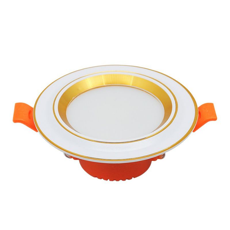 Đèn led âm trần 3W chóa nhôm CNC siêu đẹp, siêu sáng, siêu bền BẢO HÀNH 1 NĂM