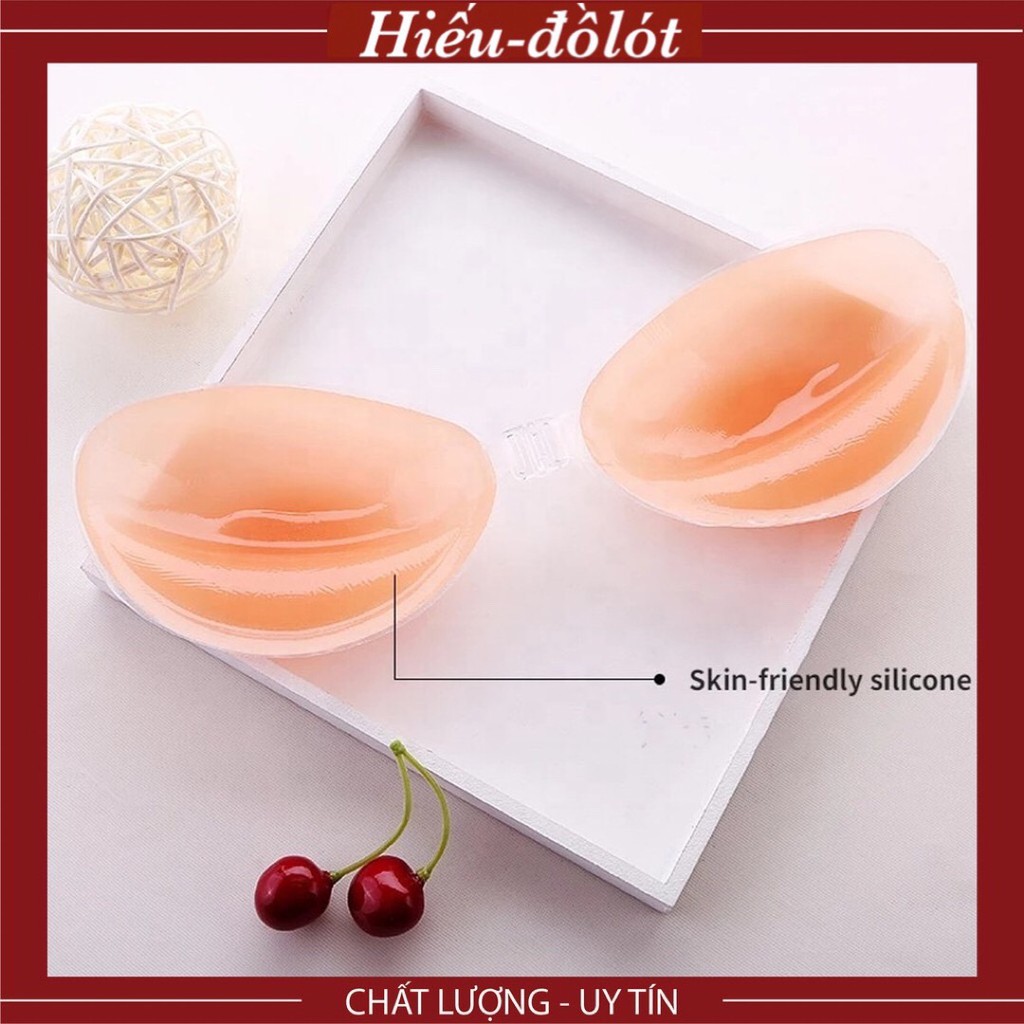 Miếng Dán Ngực Silicon, Áo Dán Nâng Ngực Dán Ti Silicon Kèm Dây Trong Hieu Store24h - 4949