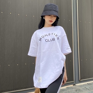 Áo thun Monstier Club - White Premium Basic Tee - Trắng