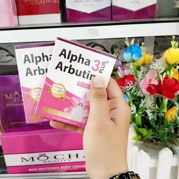 Vì 10 viên alpha arbutin 3