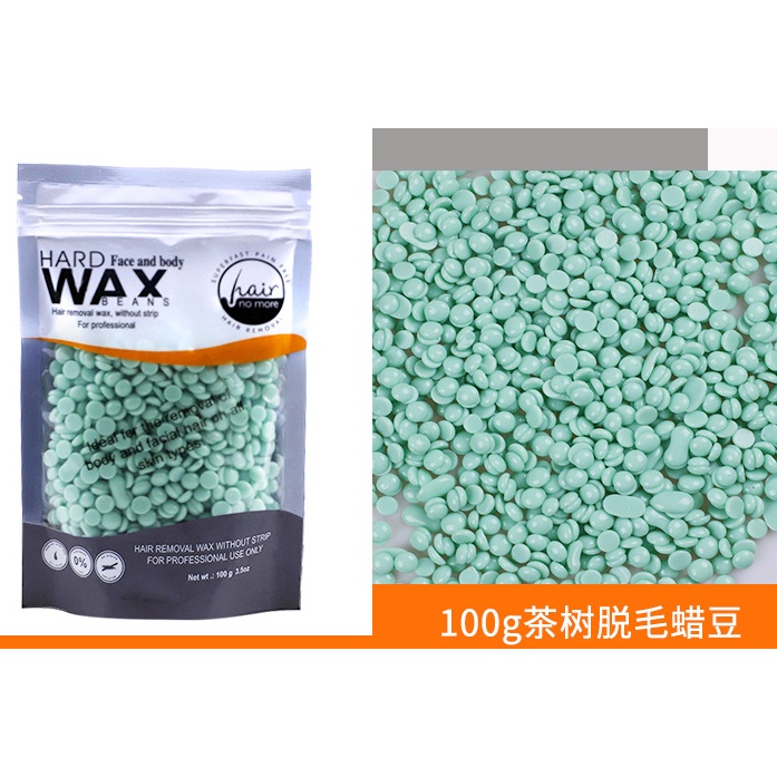 (FREE QUE LẤY SÁP)  Sáp wax lông nóng hạt đâu 50gr - Dòng bám lông