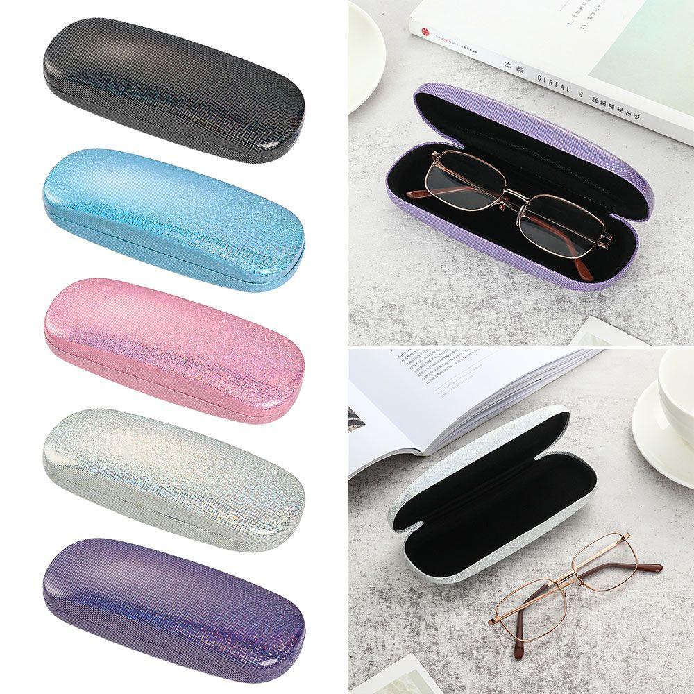 Hộp Đựng Mắt Kính Bằng Da PU Thiết Kế Nhỏ Gọn Thời Trang Cho Học Sinh Ốp