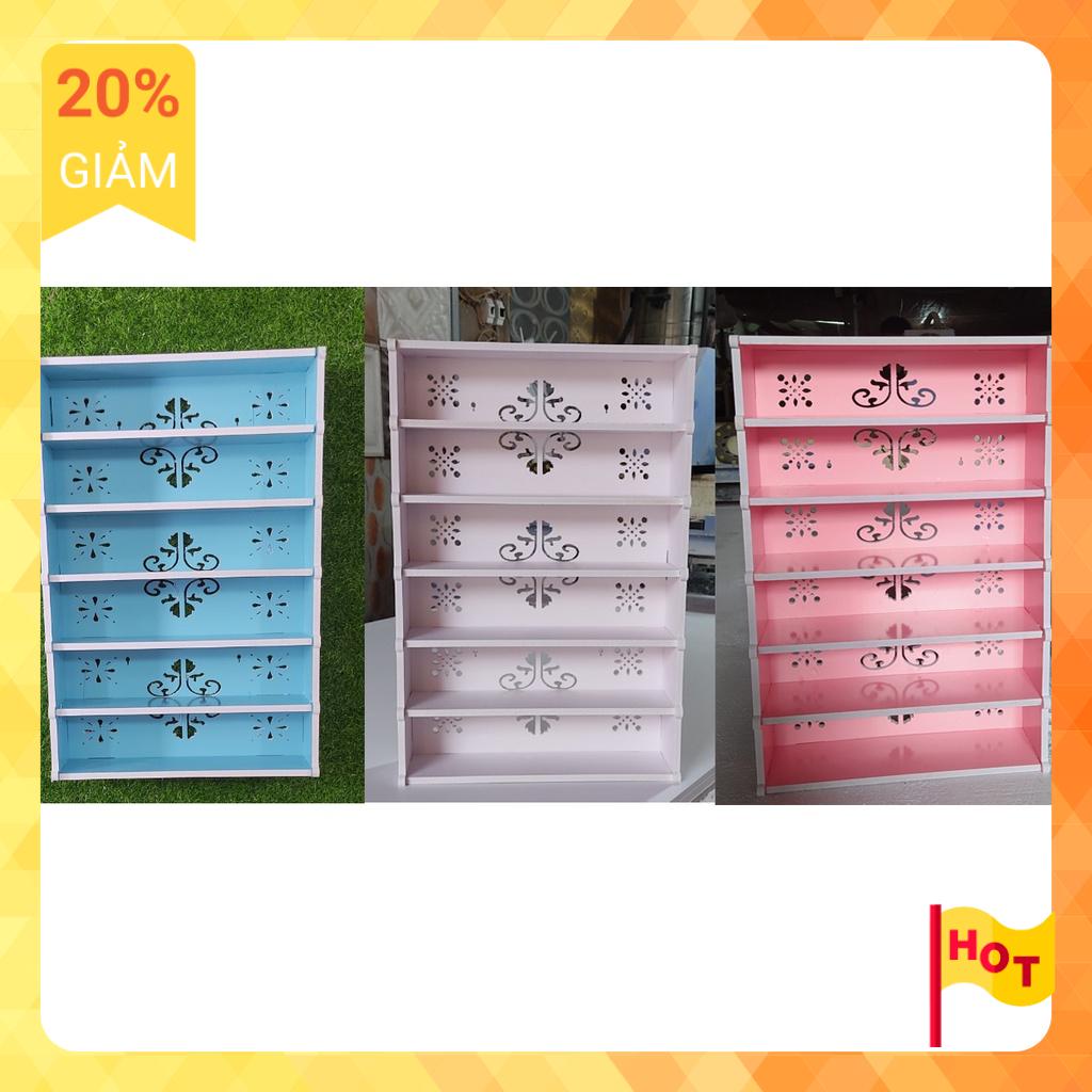 Kệ để Sơn Nail 6 tầng tự tháo lắp đa năng (2 size)