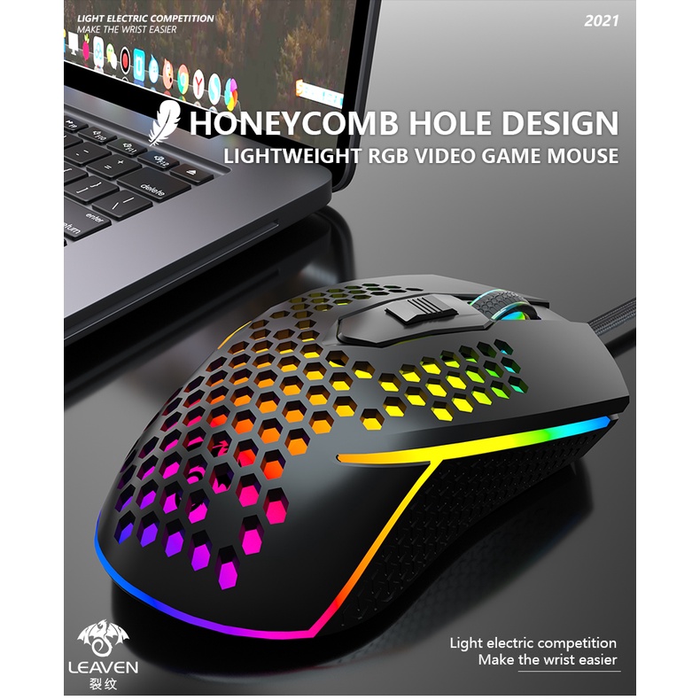 Chuột máy tính Bảo hành 24 tháng Chuột văn phòng chơi game Gaming Con lăn chống trượt và đèn nền S50  chuột cơ học