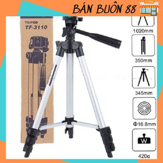 ❌GIÁ HỦY DIỆT⛔  Bộ 1 Tripod và 1 Giá đỡ điện thoại 💥SIÊU HOT💥 88202 Giang Phạm