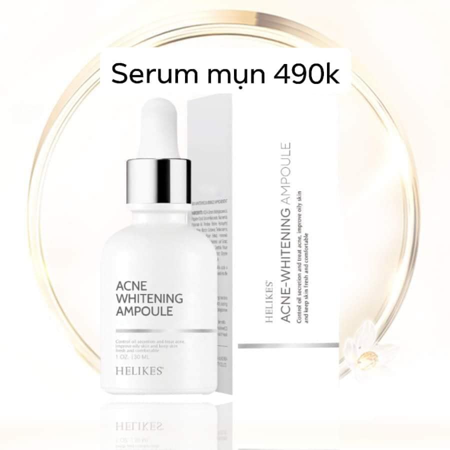 SERUM MỤN HELIKES ILAKIA 30ML CHÍNH HÃNG - TẠM BIỆT 7 THỂ MỤN CỨNG ĐẦU - 6477