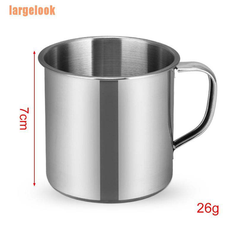 Set 1/ 3/ 6 cốc nước thép không gỉ nhỏ gọn tiện lợi dành cho đi cắm trại