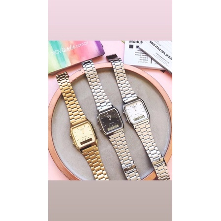 Đồng hồ nam nữ unisex AQ-230 chính hãng new fullbox