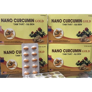 Viêm Loét Dạ Dày-NANO CURCUMIN GOLD-Hộp 30 Viên