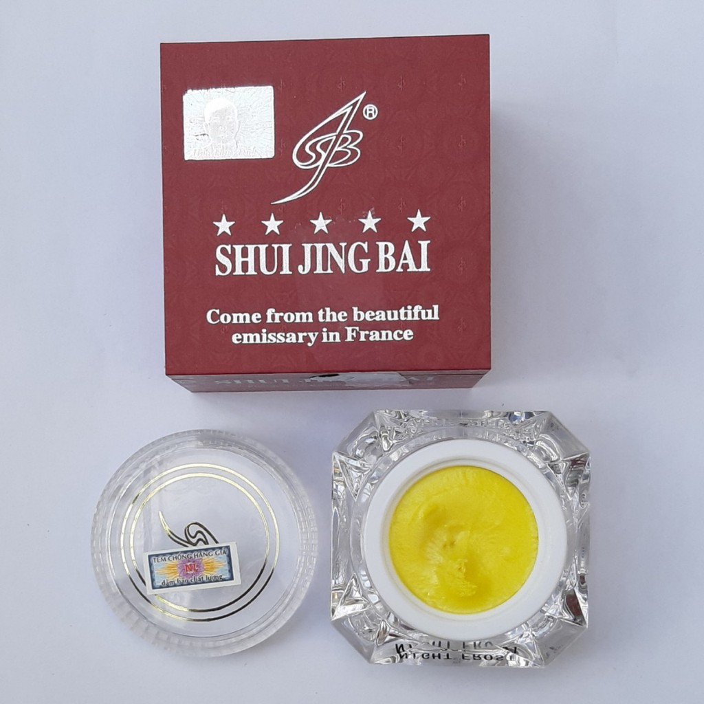 Kem SHUI JING BAI Dưỡng Trắng giảm Nám  Thủy Tinh Bạch