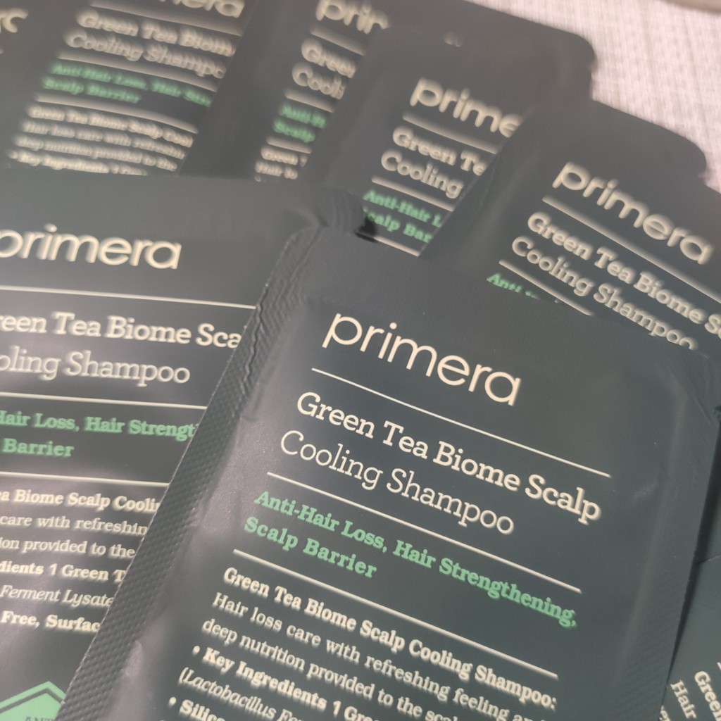 Dầu gội Primera Green Tea Biome Scalp Cooling Shampoo mới ra mắt 2020