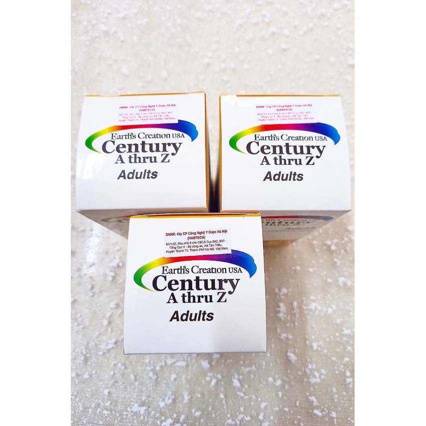 Centuzy A thru Z. Vitamin tổng hợp tăng cường sức khỏe.