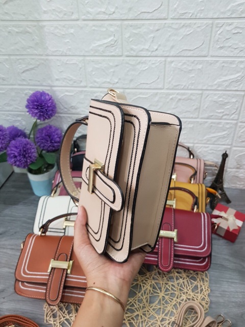 Túi xách nữ da mềm có dây đeo chéo TX836