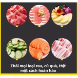 Máy thái thịt đông lạnh bằng tay - Máy cắt thịt cá đông lạnh mini gia đình+ Tặng 01 thiết bị nhà bếp chuyên dụng cao cấp