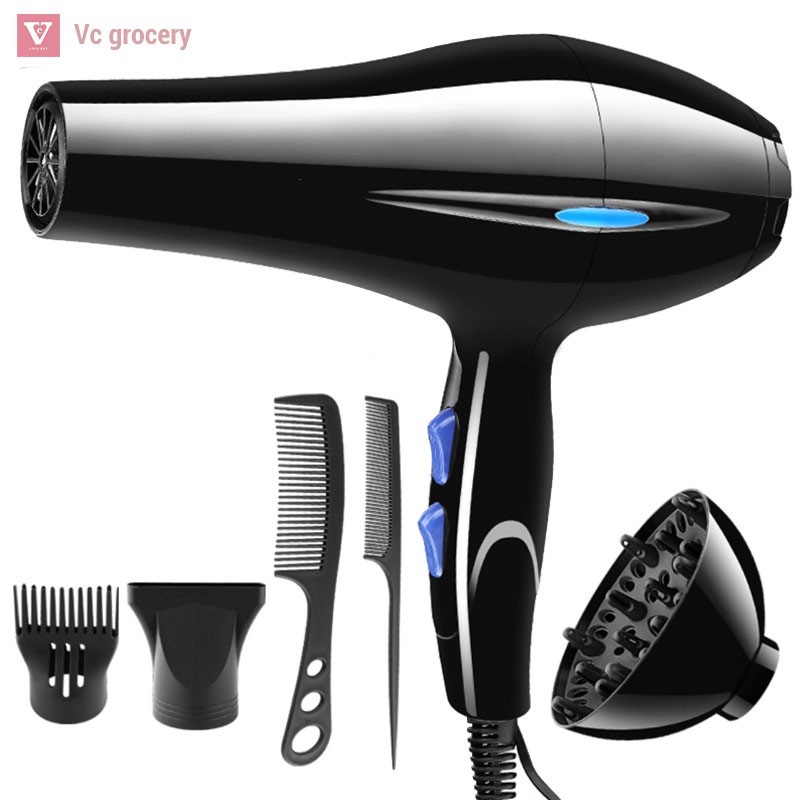 [HÀNG CÓ SẴN] máy sấy tóc công suất lớn 2200W 2 chiều nóng ấm chuẩn salon