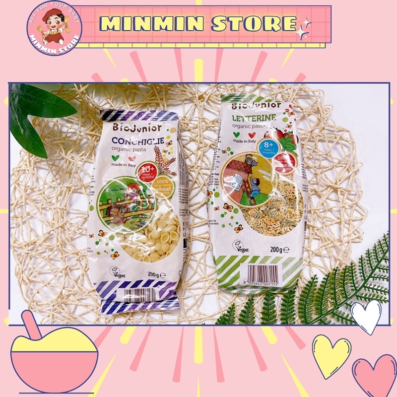 NUI SÒ HỮU CƠ BIO JUNIOR 200G CHO BÉ TỪ 10 THÁNG