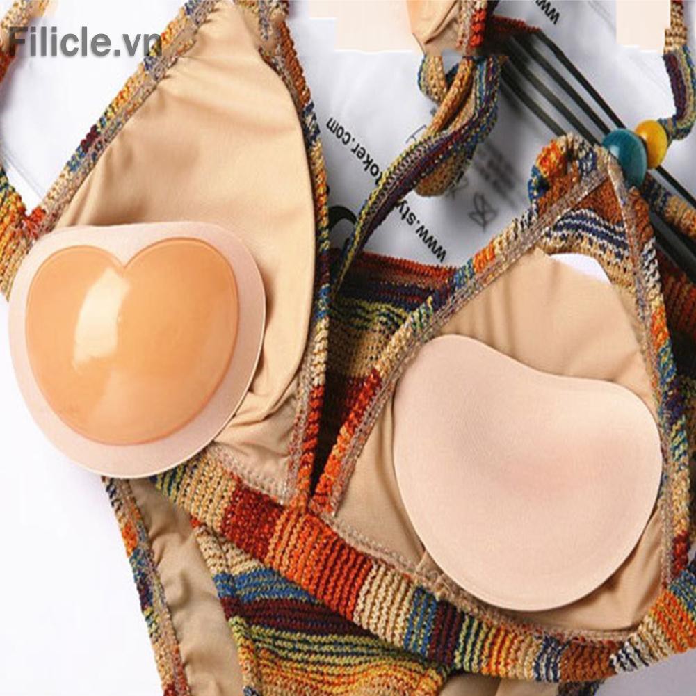 (Hàng Mới Về) Set 2 Miếng Silicon Độn Ngực Cho Bikini | BigBuy360 - bigbuy360.vn